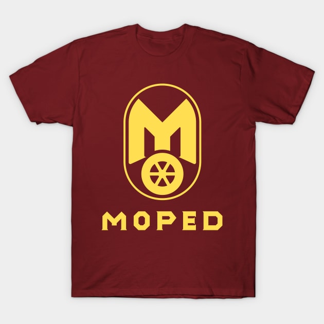 Moped Mitropa logo parody T-Shirt by GetThatCar